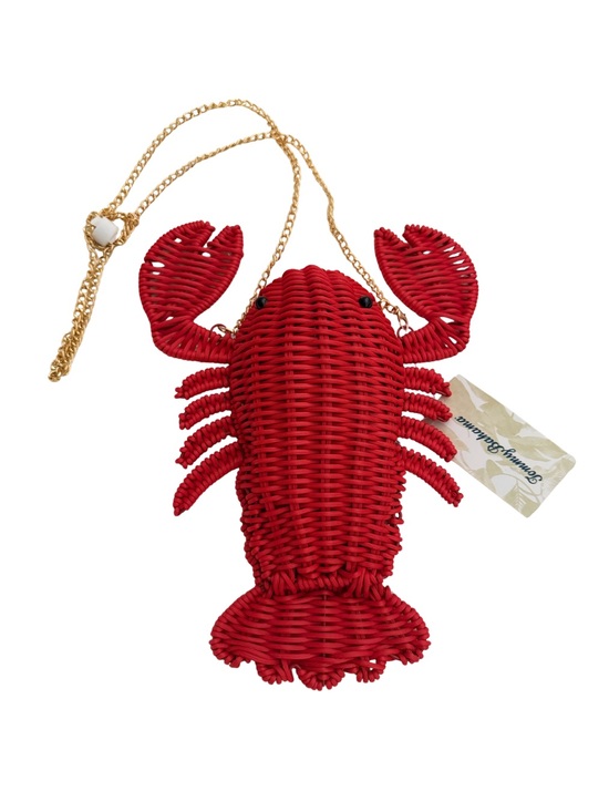 Tommy Bahama Handbags - Tommy Bahama Red Woven Lobster Crossbody Bag (new with tag)